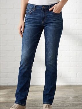 American Eagle Slim Straight Jeans – Size 28x30 | Classic Fit | Dark Wash Blue